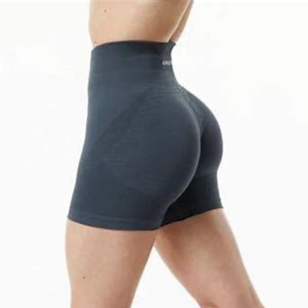 High-Waist Black Shaping Women’s Shorts